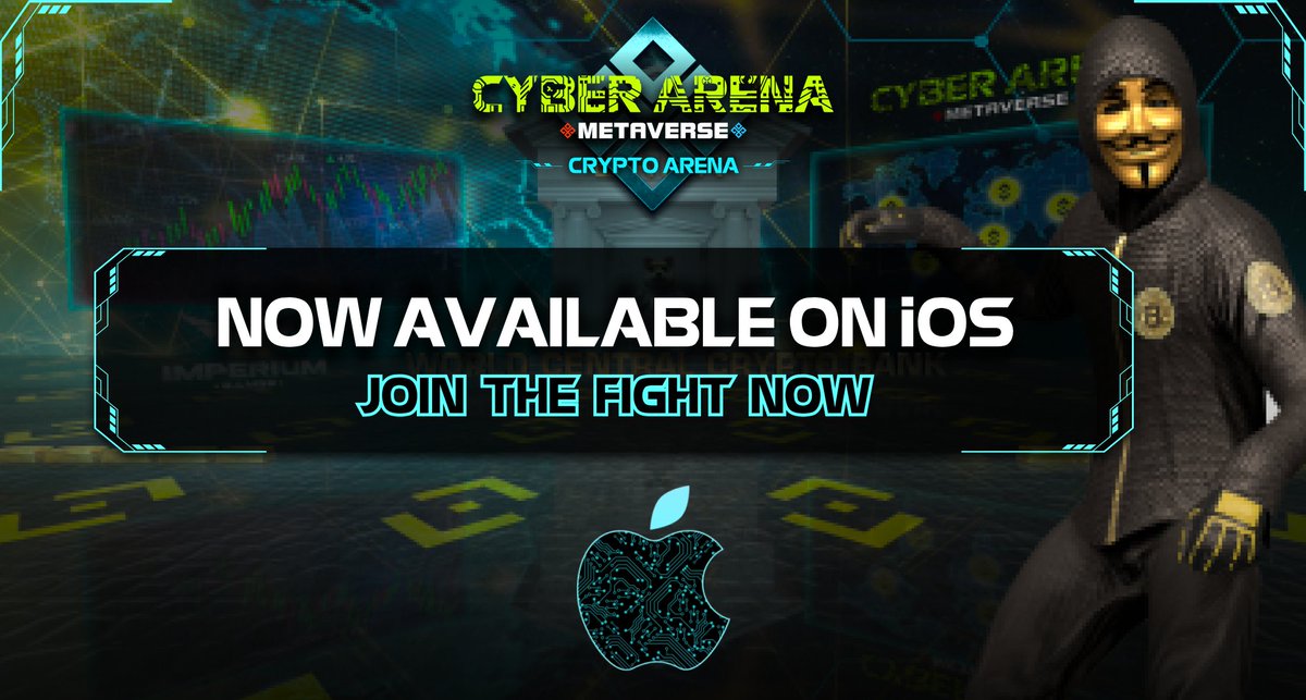 Cyber Arena AR/VR on X: 🎮 Crypto Arena's iOS version is now LIVE! 💥  Unleash your strategic skills in the updated and enhanced world of #crypto  battles! 📲 Download Crypto Arena today