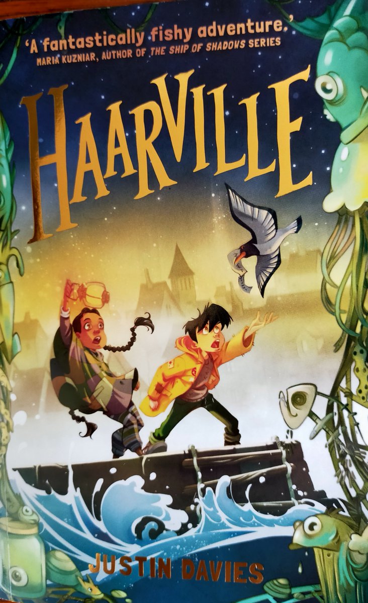 I enjoyed reading #fantasy #MYSTERY 
#middlegrade  novel #Haarville @flyingscribbler <a href="/DiscoverKelpies/">DiscoverKelpies</a>. Youngsters aged 9+ will find reading this story of the the fishy goings on in this unusual seaside town fascinating. #kidlit #edutwitter #teachertwitter #kidlitchat