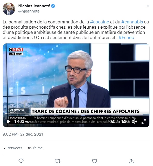Des centaines d’images pédos au domicile du directeur du parti « Les Centristes ». La drogue transitait par la boutique de son fils adoptif, Mamadou. Il dirigeait aussi une ONG de sensibilisation à l'immigration. (MàJ)
fdesouche.com/2023/03/24/le-…