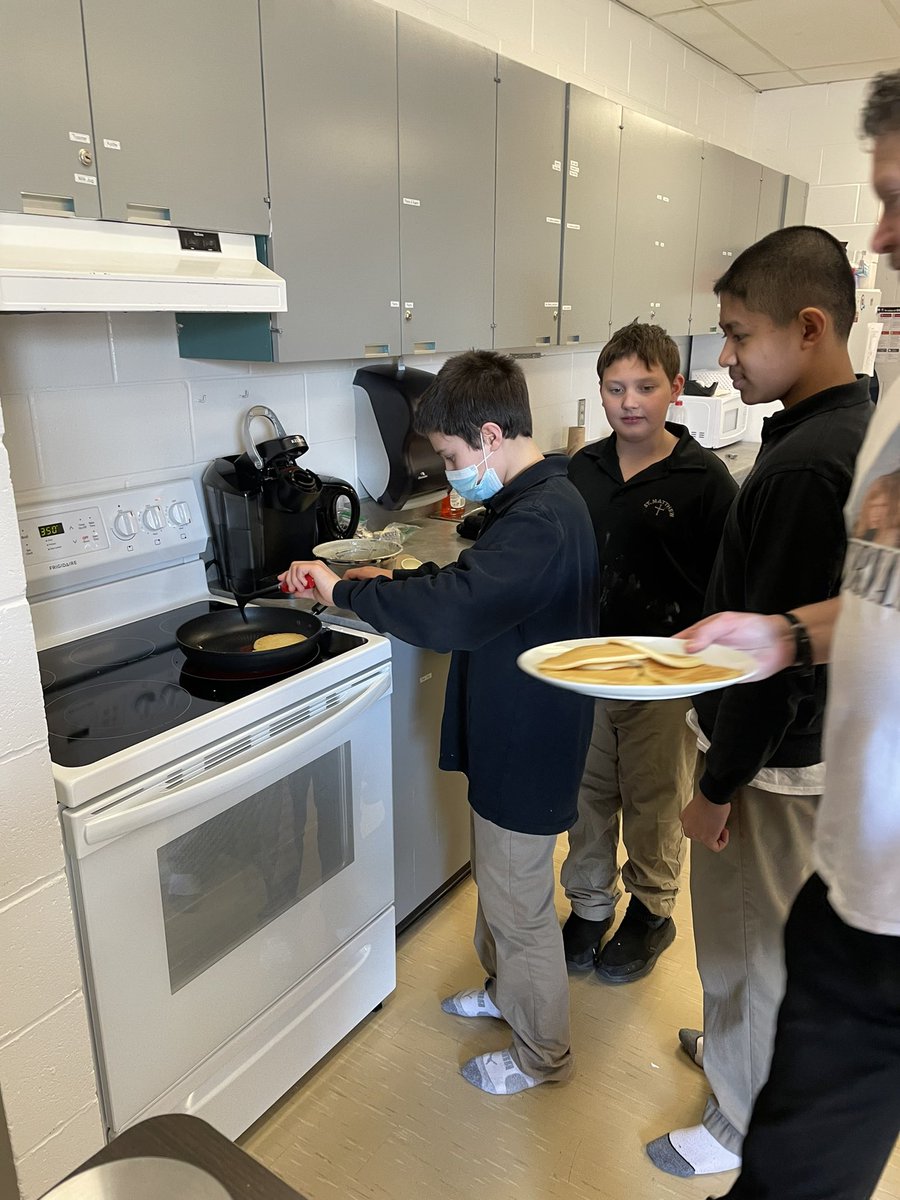 Mrs Reklitis (@mrsreklitis) on Twitter photo Friday calls for breakfast for lunch! Students enjoyed making pancakes and sausages for lunch today. ๐๐ฅ<a href="/OttCatholicSB/">Ottawa Catholic School Board</a> <a href="/StMatthewOCSB/">St. Matthew High School</a> Friday calls for breakfast for lunch! Students enjoyed making pancakes and sausages for lunch today. ๐๐ฅ<a href="/OttCatholicSB/">Ottawa Catholic School Board</a> <a href="/StMatthewOCSB/">St. Matthew High School</a>