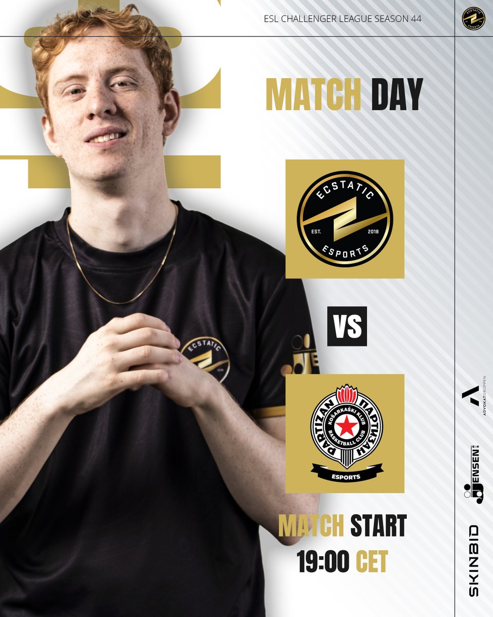 ecstaticCS's tweet image. Tonight our journey in the @ESLCS Challenger League relegation continues!⚡️
🆚 @esportspartizan 
🕖 19:00 CET
🗺️ BO3
📺 twitch.tv/partizanesports