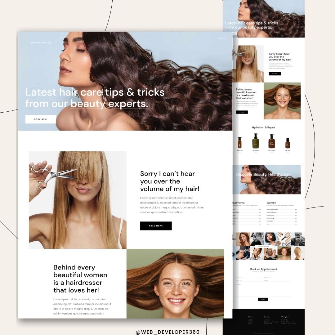 Hope you enjoyed it. Thanks a million for your support and feedback.

📩 Available for freelance work

#haistyle #hairdressersofinstagram #hairmakeover #haircolor #hairtrend #hairart #hairstyling #haircolorist #hairdressing #hairstylist #uxdesigner #appdeveloper #websitedesign