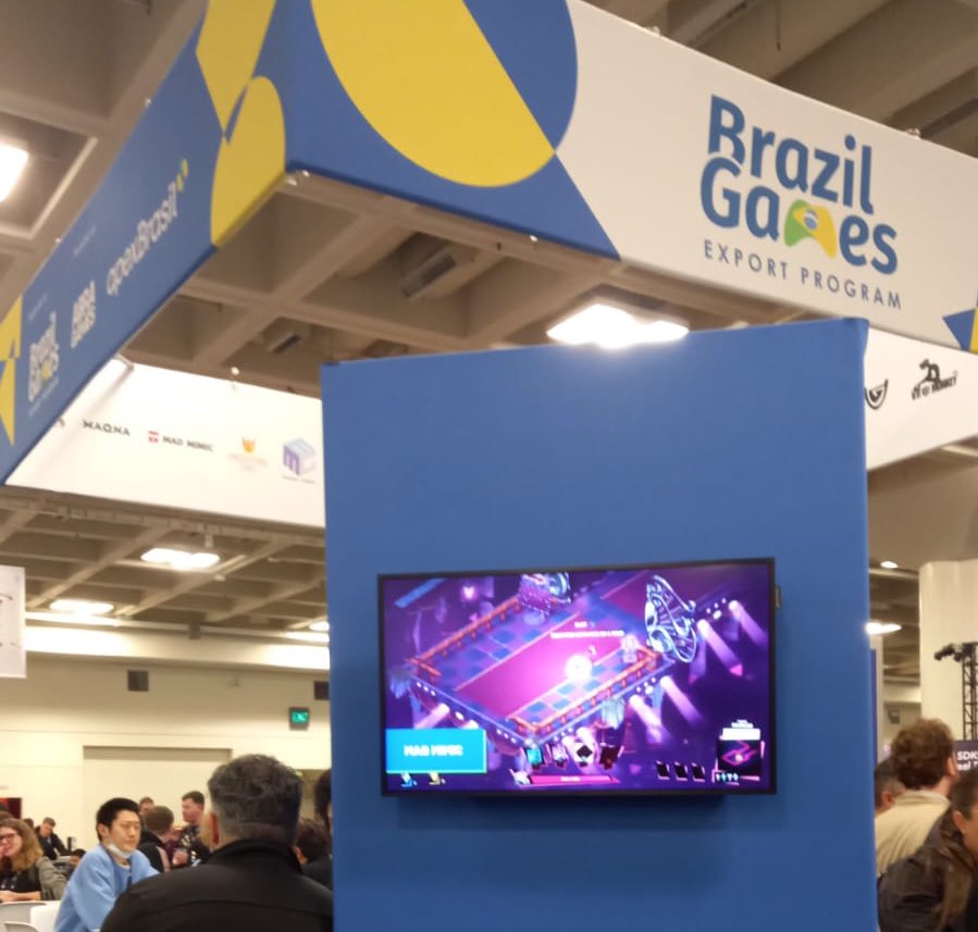 MadMimic's tweet photo. Today is the last day of #GDC2023, so here's a wrap up of our event so far:

🌐 Networking with worldwide #IndieGame studios and publishers 
💼 Pitch of our newest game "Mark of the Deep" (TBA) at #GDCPitch
🇧🇷 More business networking with the @BrazilGames_Org export program https://t.co/rGlBfJpXrD