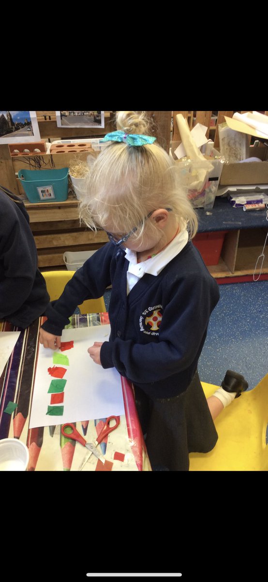 🇮🇳🎨 we continued our exploration of India through mosaic making! We enjoyed cutting, sticking and creating patterns. 🎨🇮🇳 #eyfs #earlyyears #eyfsprovision #eyfsart #eyfsutw