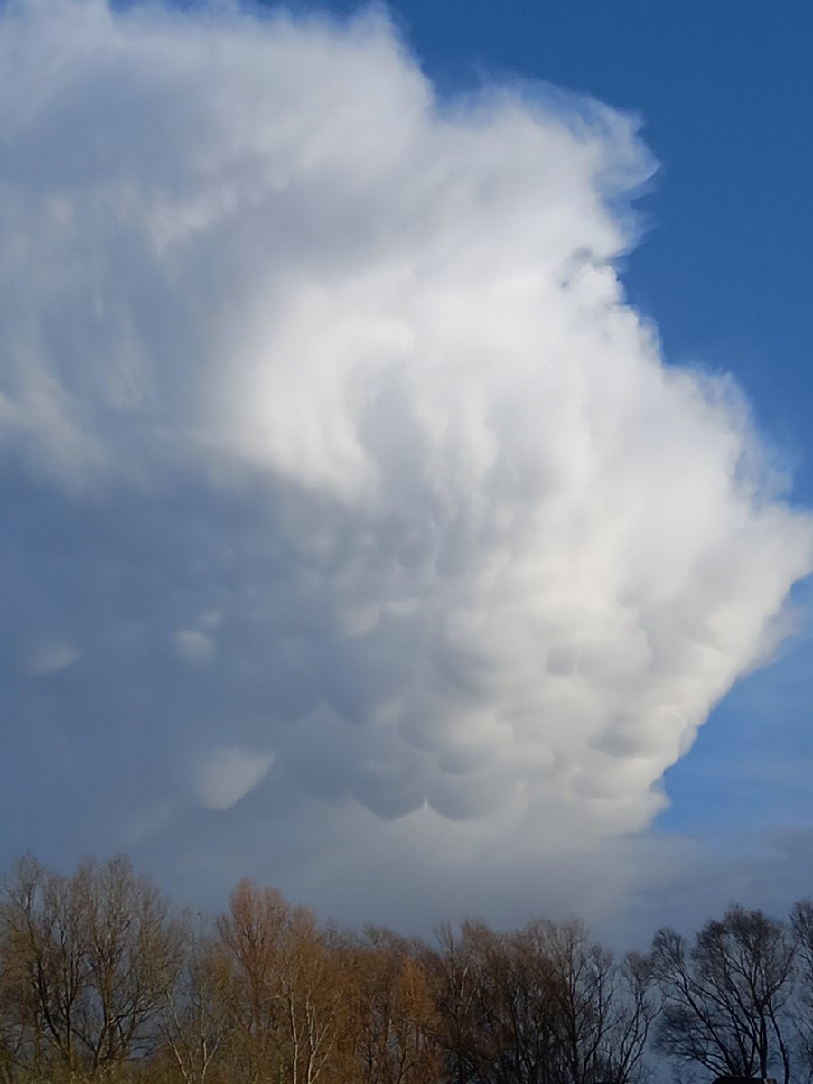 Storm cloud near Wyton  cambs <a href="/ChrisPage90/">Chris Page - Weatherman</a>  <a href="/WeatherAisling/">Aisling Creevey</a>  <a href="/AngliaWeather/">Anglia Weather</a>