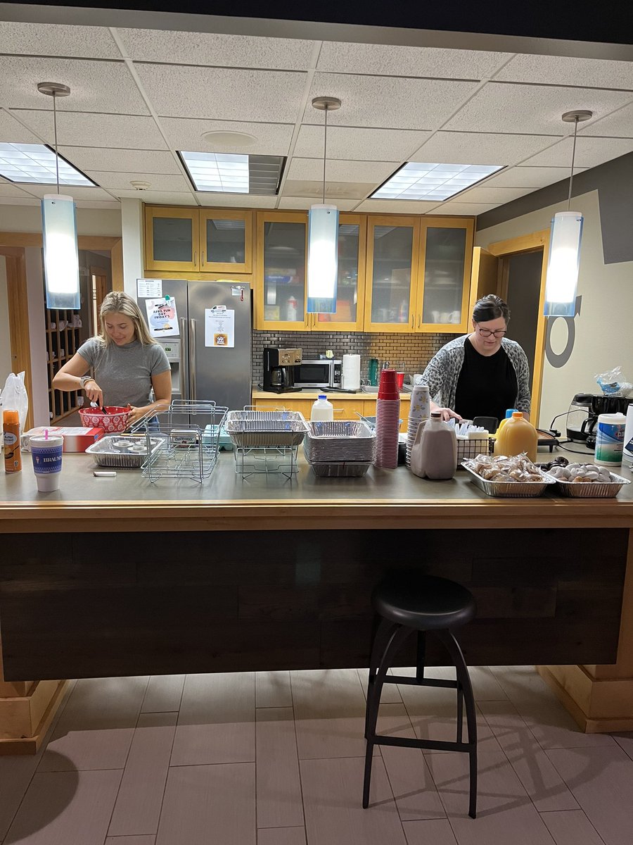 GoCJW's tweet photo. We kicked off fun Fridays with some breakfast, it was great to gather the team and eat some great breakfast. https://t.co/1WYndbN6EN