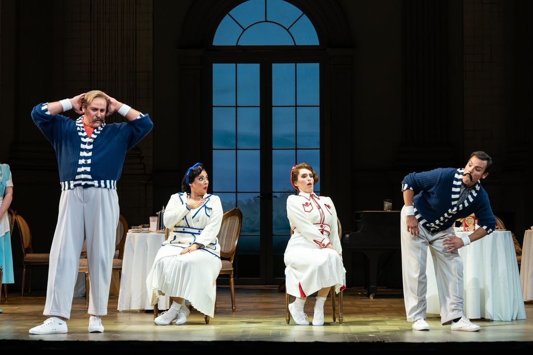 ATTPAC's tweet photo. It's opening night for @TheDallasOpera's Così fan tutte! March 24 - April 1 at the #WinspearOperaHouse! 🎉 

Grab your best disguise and head over to the Winspear for a night of laugh-out-loud comedy (and SO many mustaches!) 🎟️ https://t.co/OvSgGOmDY4

📸 Scott Suchman https://t.co/hnxtHKmqZL