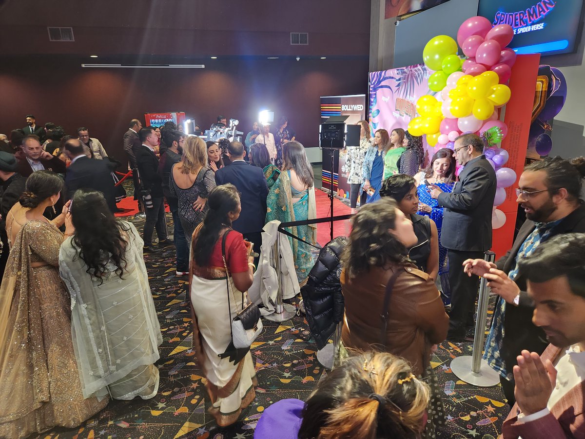 MissArtsCouncil's tweet photo. #MISAFF opens!

@mosaic_misaff, Mississauga’s ambitious film festival touches hearts and reveals truths from across the world. Meet the cast of @CBC's 'Bollywed' Friday!

See something stimulating thanks to CCAI led by Arshad &amp; @Iamasmamahmood.

Tickets: https://t.co/1trIloOsTy https://t.co/eIGM0rnEiN