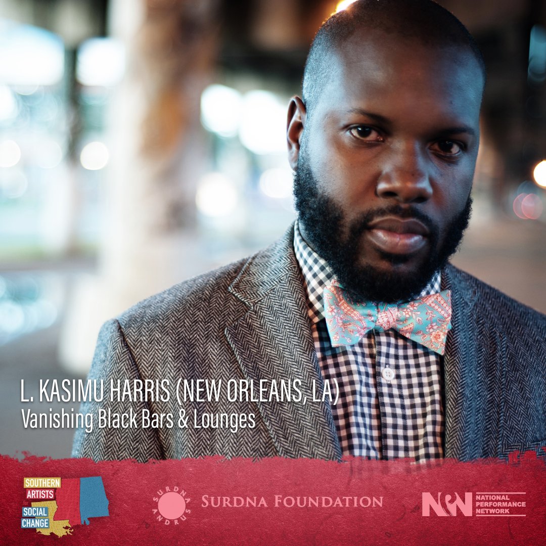 NPNarts's tweet photo. @Surdna_Fndn Congratulations to these artists and culture bearers of color who are organizing for community change in the South:

Kerrigan Casey (Florence, AL)
Nia DeCoux (New Orleans, LA) 
Carey M. Fountain Jr. (Birmingham, AL)
L. Kasimu Harris (New Orleans, LA) @visionsandverbs https://t.co/ollDwE2KhM