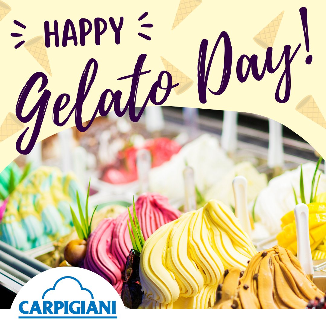 Happy Gelato Day! Every year on March 24th a European country chooses the flavor of the year. For 2023 the flavor of the year is Apfelstrudel, chosen by Austria. A white base with apple pulp, flavored with rum and lemon oil topped with cinnamon, raisins and breadcrumbs. Yum!