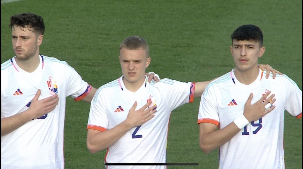 CercleBruggeNWS's tweet image. 🟢⚫️ Olivier Deman and Hugo Siquet on the wingbacks for Belgium U21 🇧🇪 against Czech Republic 🇨🇿.

We know how this goes 👀

#CZEBEL