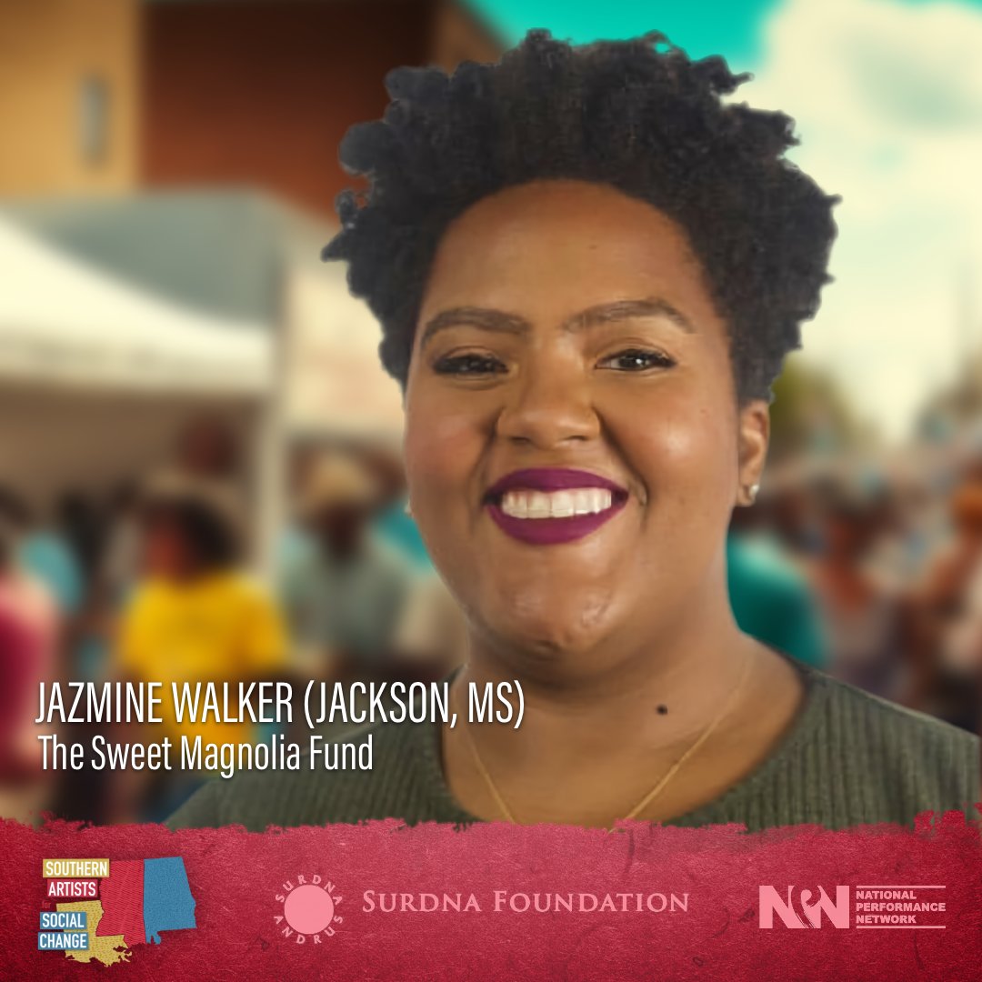 NPNarts's tweet photo. @Surdna_Fndn Congratulations to these artists and culture bearers of color organizing for community change in the South:

Jeri Hilt (Shreveport, LA)
John “Jahni” Moore / United Federation of Artistic Minds (Huntsville, AL) @getjahni
Jazmine Walker (Jackson, MS)
ChE Ware (New Orleans, LA) https://t.co/mGMDmFf2RV
