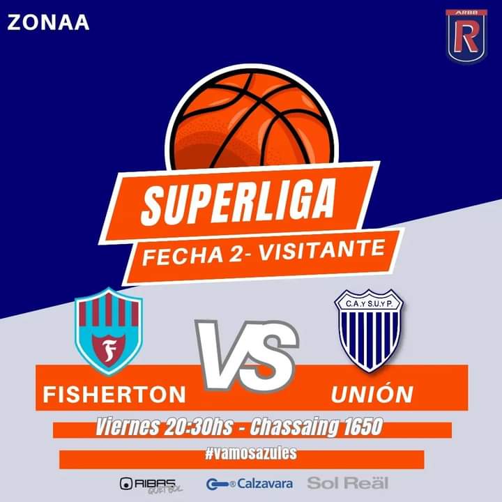 BASQUET | 🏀 Desde las 20:30, los azules visitamos a <a href="/CAF1915/">Club Atlético Fisherton</a> por la 2 fecha de SuperLiga de <a href="/ARBB1926/">Asociación Rosarina de Básquetbol</a>.

👉 Te esperamos para acompañar a la primera división de nuestro básquet en Chassaing 1650.

#vamosazules💙