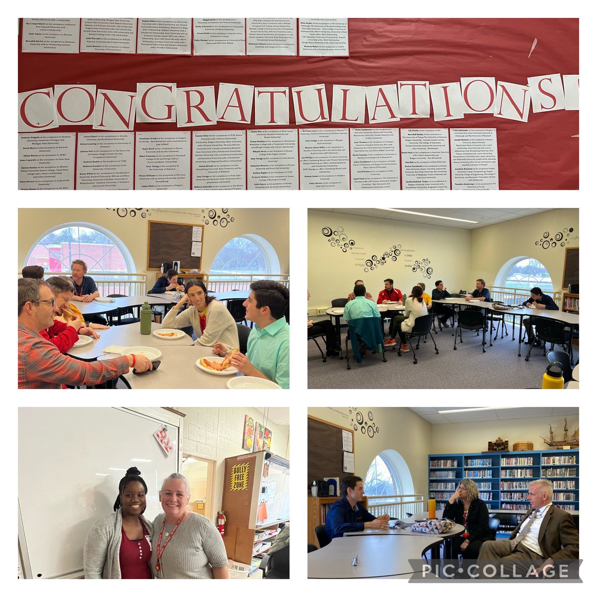 It’s closing in on the end of MP3. Seniors are making plans. Our <a href="/cfetcnj/">Center for Future Educators</a> are making their plans w/their mentors as they shadow. We also have alum returning to explore a future in education. I’d say our future is bright 💫 <a href="/RVMrsSeal/">Jean Marie Seal</a> <a href="/PrincipalRVRHS/">Joe Martin</a> <a href="/RVRHS_Guidance/">RVRHS_Guidance</a> ❤️🤍🫶🏼