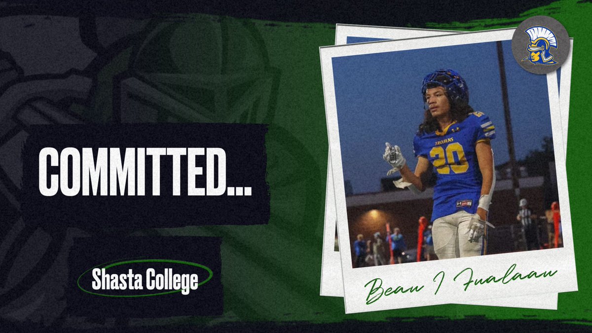 We got some more Commits!
Congrats to <a href="/beau2newky/">beau fualaau</a> on his commitment to <a href="/Shastaknightsfb/">Shasta College FB</a> 
•
Go be great Beau! #FifeFamily