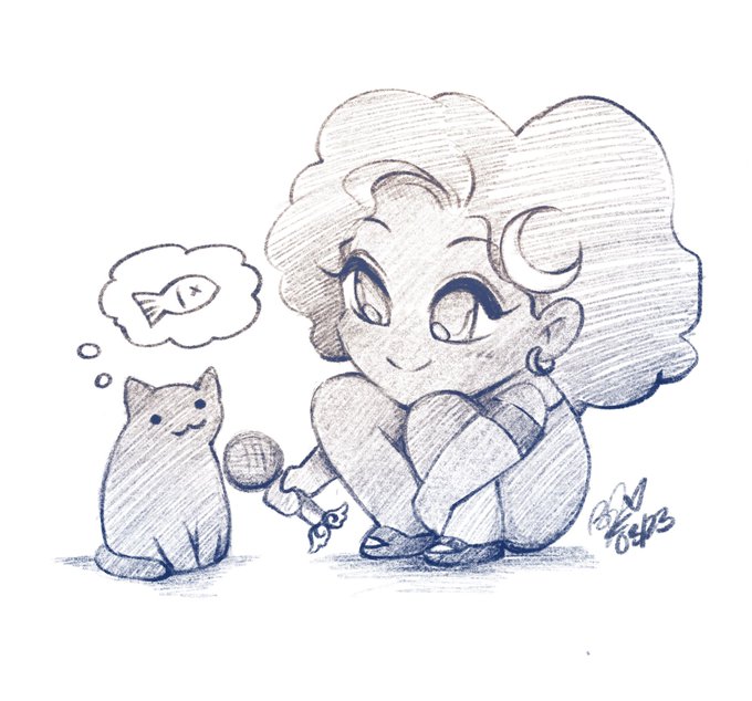 trying to asking my cat why she keeps chewing my apple pencil 