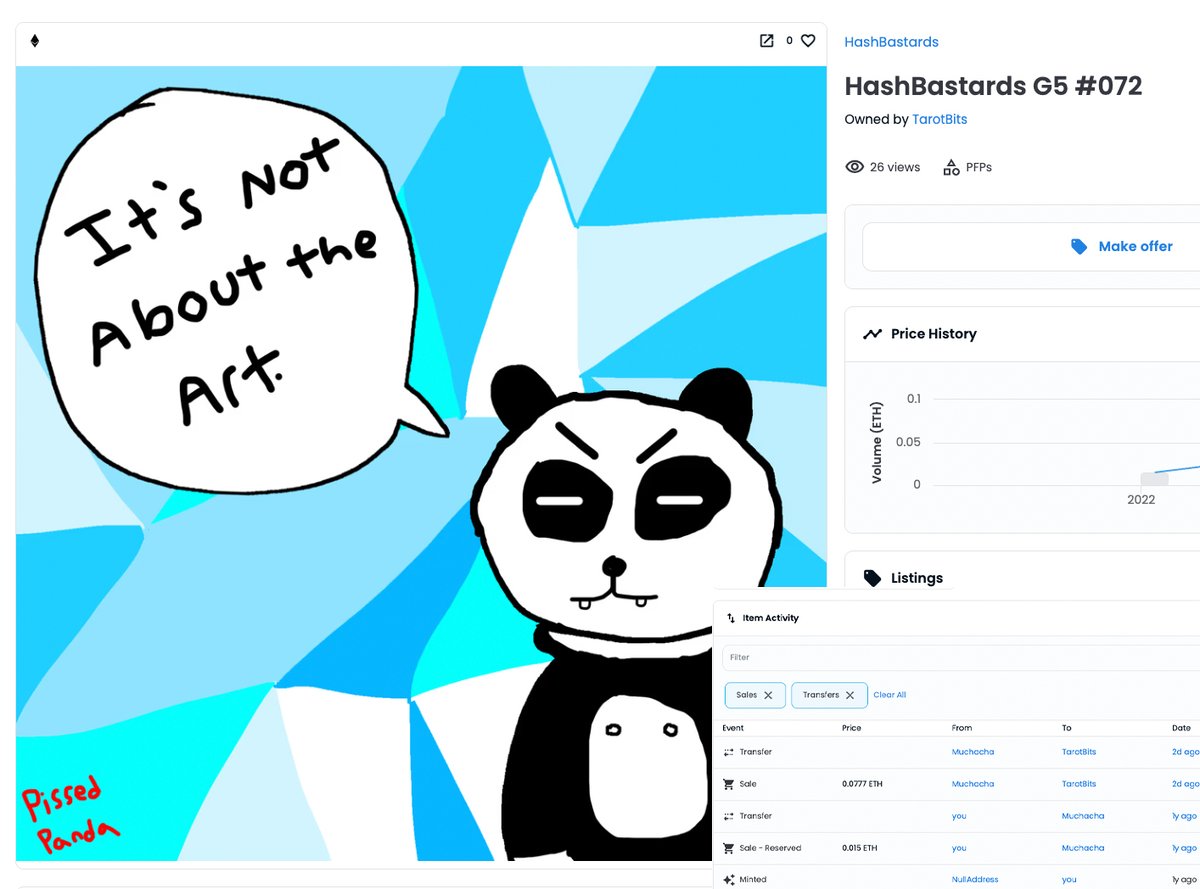 🔥OG HASHBASTARD NIP FLIP 

<a href="/cryptogonzos/">The Dr - Crypto Gonzos🥃🚬</a> flips Gen 5 #072 💪

TO NEW BASTARD <a href="/tarz56625108/">superzilla.eth</a> 🫡

GONZO HELD FOR 14 MONTHS 🙏