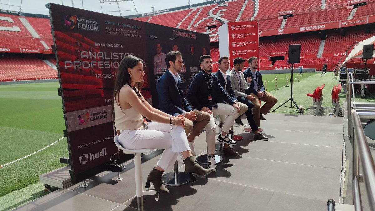Ha sido un placer asistir como ponente al #SDForum23 celebrado en el Ramón Sánchez Pizjuán. 

Siempre es gratificante volver a encontrarte con auténticos profesionales del fútbol, aprender de ellos y compartir ideas.

¡Gracias al <a href="/SevillaFC/">Sevilla Fútbol Club</a> y a <a href="/SportsDataCamp/">SPORTS DATA CAMPUS</a> por todo! ⚽️