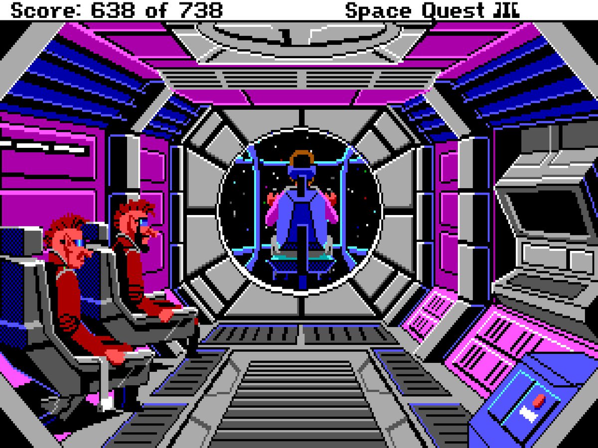 TurianShepard's tweet photo. Happy 34th birthday to (probably) my favourite Space Quest game - Space Quest III: The Pirates of Pestulon!
#SpaceQuest3 #SpaceQuest #AdventureGame https://t.co/rfSUoxrgC6