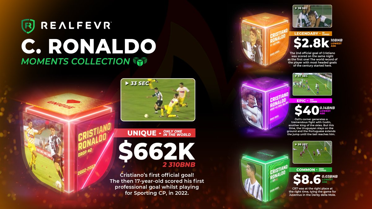 Ronaldo sets new records with every match! 🐐

🇵🇹 Record-holder for Most Intl Caps for <a href="/selecaoportugal/">Portugal</a> : 197
⚽ Record-holder for Most Competitive Intl Goals: 100

Be a part of his legacy and own the best moments of his career! 

Comment which one is your favorite👇