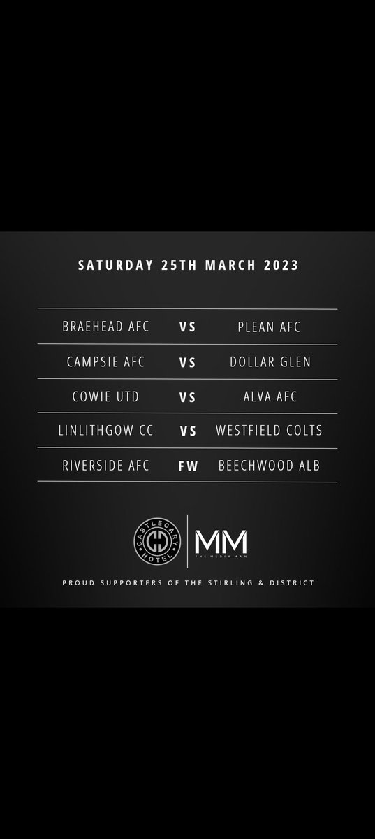 This week's S&amp;D fixtures