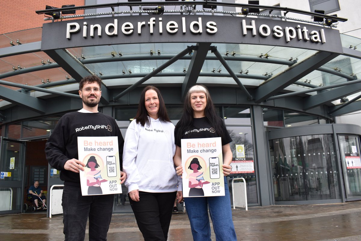 RateMyShift's tweet photo. What a brilliant week it has been rolling out #RateMyShift at @MidYorkshireNHS. The first Trust to adopt RateMyShift. 

We are thrilled to have shared this week with the Maternity Team, forward thinking people from frontline to senior management. Looking forward to what is next! https://t.co/6MQTDVeNLM