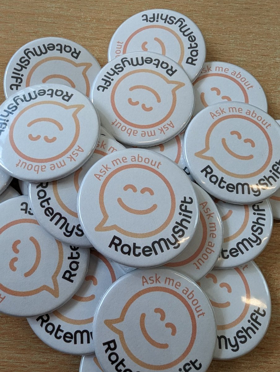 RateMyShift's tweet photo. What a brilliant week it has been rolling out #RateMyShift at @MidYorkshireNHS. The first Trust to adopt RateMyShift. 

We are thrilled to have shared this week with the Maternity Team, forward thinking people from frontline to senior management. Looking forward to what is next! https://t.co/6MQTDVeNLM