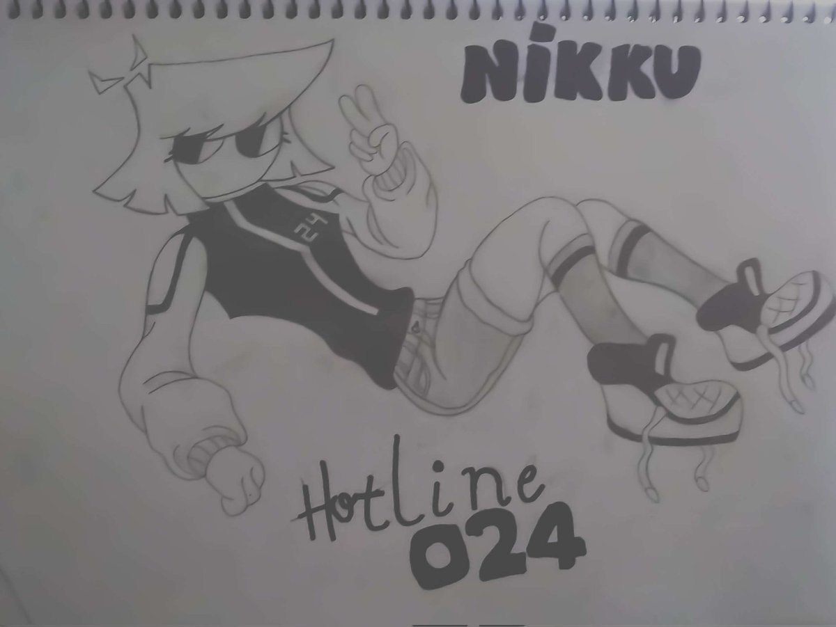 Shock_78's tweet photo. Nikku fnf #fnf #hotline024 #Nikku https://t.co/hFn1aV3HAH