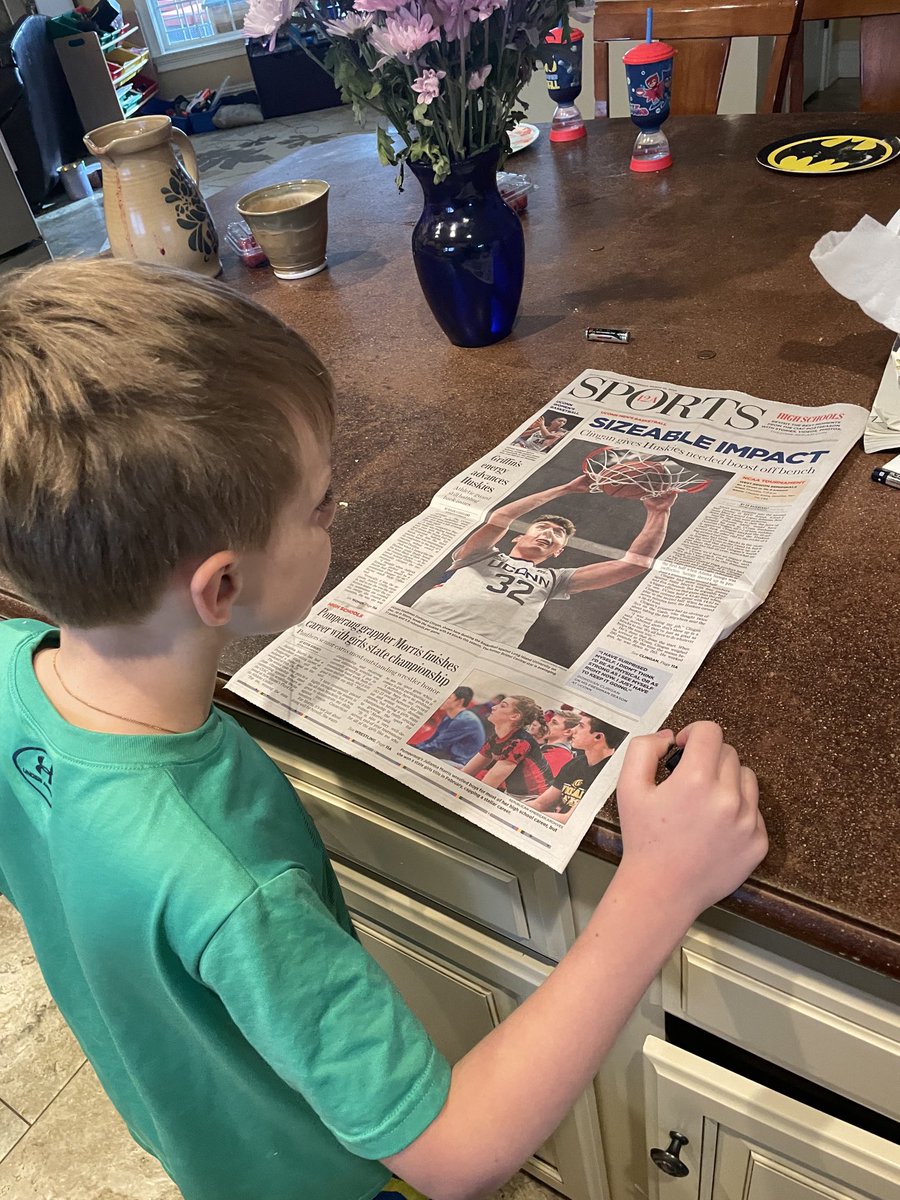 Some high quality reading this morning!! ⁦Bravo ⁦<a href="/clingan_donovan/">Donovan Clingan</a>⁩ <a href="/bchsprincipal/">Pete Wininger</a>