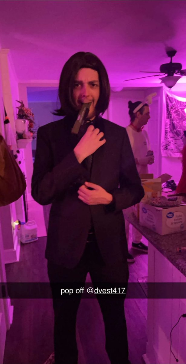 Devv4179's tweet photo. John wick in IMAX tonight. Here I am as the man himself this past Halloween to celebrate https://t.co/xQ907zq7KL