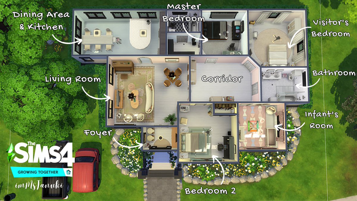 imMsTanuki's tweet photo. Hi all! I'm excited to show you this cozy family home I built in San Senquoia.
It has a master bedroom featuring a private bathroom, a bedroom for Joel and Deanna, a baby room for Baby Cecilia, a visitor's bedroom for visitors!

YT: https://t.co/gwUyLYZ2vY
Gallery ID: imMsTanuki https://t.co/Yj38RiJ50U