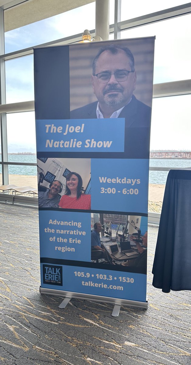 ShaniBills's tweet photo. @TheMorningShow I totally just had a Bradley Jackson @ReeseW moment, seeing my face on a banner for the first time for @talkerie @JoelNatalie Show. https://t.co/SETJIH3nHf