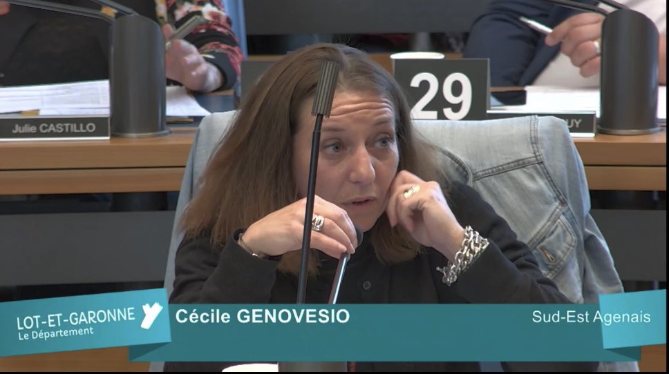 Cécile Genovesio, souhaite que le département s’associe au Forum INFOSUP, afin de renforcer sa présence auprès de nos jeunes Lot-et-garonnais. 

La majorité départementale s’est engagé à en discuter par la suite.