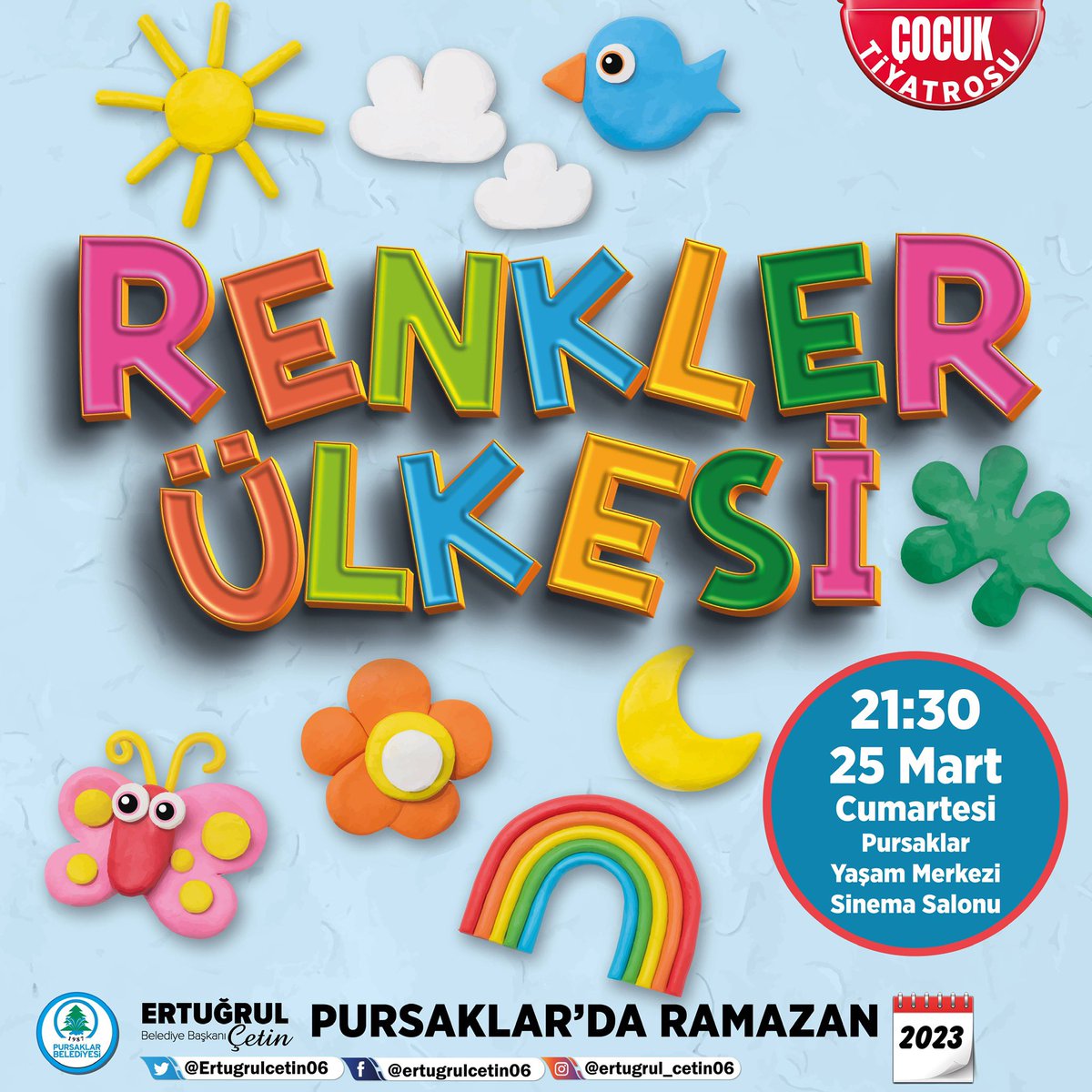 25 Mart Cumartesi (YARIN) Ramazan Programı…📢

Tüm hemşehrilerimizi bekliyorum.

📍Pursaklar Yaşam Merkezi

#pursaklardaramazan #pursaklar