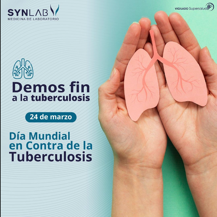 SynlabC's tweet photo. Desde SYNLAB Colombia queremos unirnos a este llamado e invitarlos a vencer esta enfermedad ya que con nuestra tecnología diagnostica y nuestro equipo de profesionales altamente capacitado ayudaremos en la lucha para darle fin.
Más: https://t.co/6F3fKD0XcI

#YesWeCanEndTB #SYNLAB https://t.co/EiCR5QqdiR