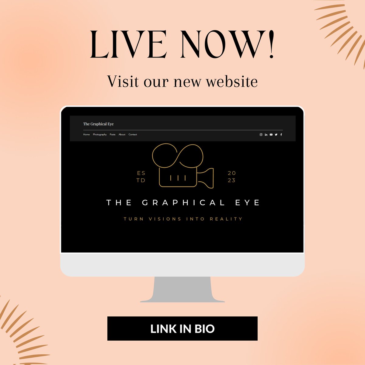 thegraphicaleye's tweet image. Exciting news! Our new website is live! Experience the magic of visual communication with our stunning content. Join us on this journey and let&apos;s visualise together! #CreativityMeetsTechnology #VisualCommunication #ExploreOurWebsite