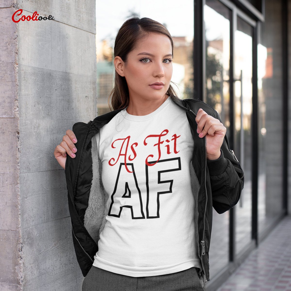 ManversusAge's tweet photo. Excited to share the latest addition to the #cooliooli Etsy: As Fit As... Unisex t-shirt https://t.co/ph8uyUnkXj #streetwear #shortsleeve #crew #conversationstarter #funnytshirts #comfortablefit #softfabric #dailywear #sassygirl https://t.co/KnF0HztngE