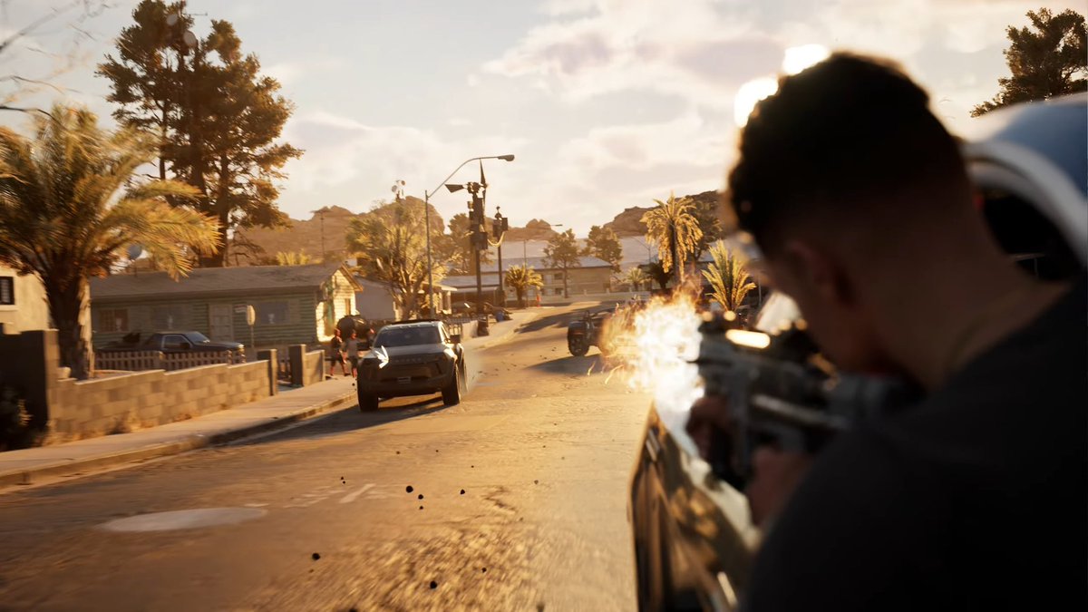 that1detectiv3's tweet photo. EVERYWHERE looks amazing, Leslie Benzies and the team knocked it out of the park with this.
MindsEye will 100% be a competitor to GTA 6 and Rockstar Games. https://t.co/WluOx1mNyx