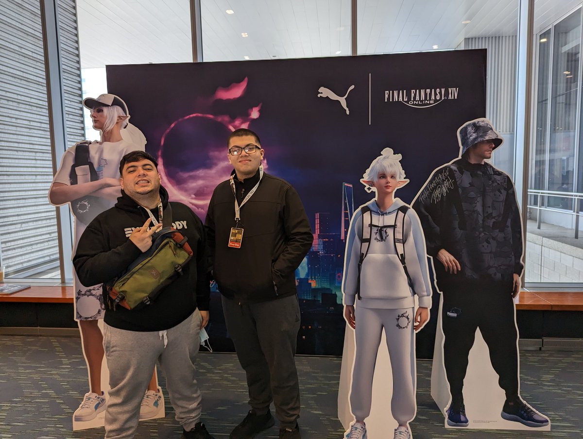MskdEnigma's tweet photo. Tryna be fresh #FFXIVXPUMAatPAX  #Sweepstakes https://t.co/5f30kona2y