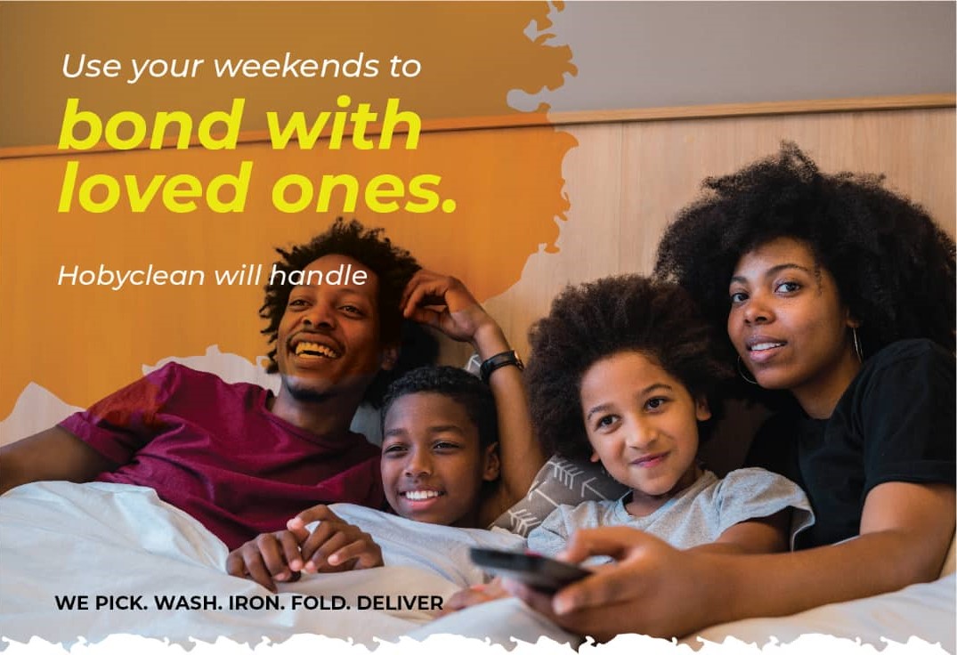 Hobyclean1's tweet photo. Use your weekends to bond with loved ones, not #laundry. Download the #Hobyclean app👉https://t.co/kJ2amvVgeR to access laundry services

#Mobileapp #Laundryapp #Drycleaning #Laundryservices https://t.co/oFClljG7wK