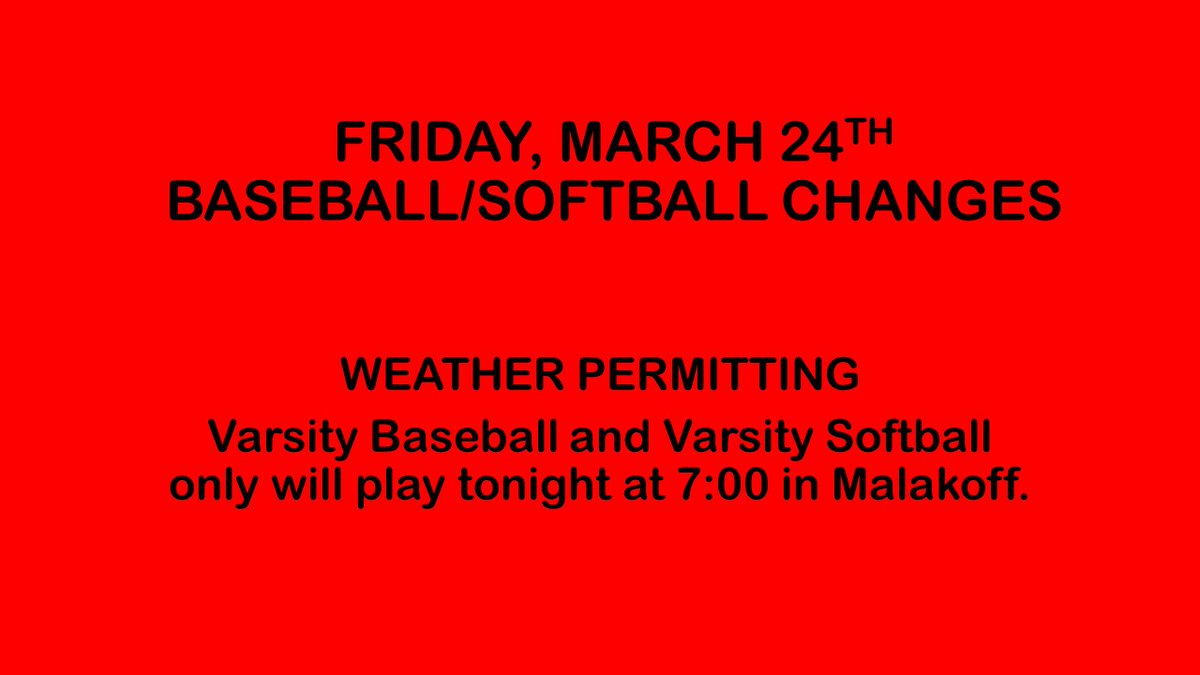 Malakoff High School tweet media