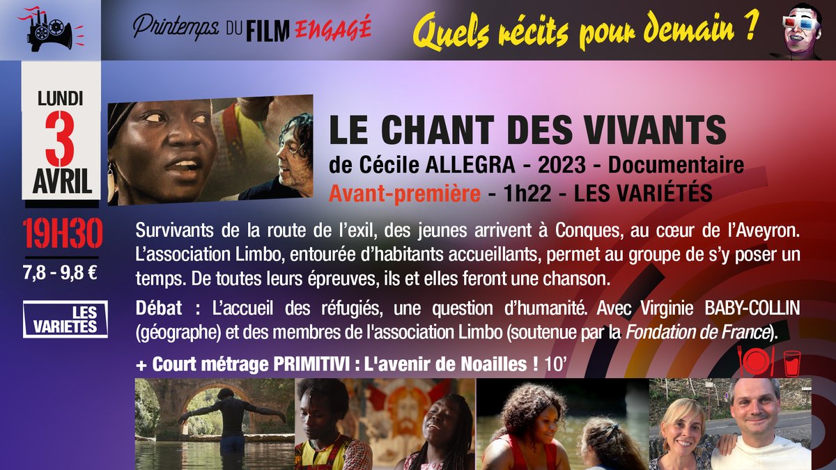 Printemps du film engagé tweet media