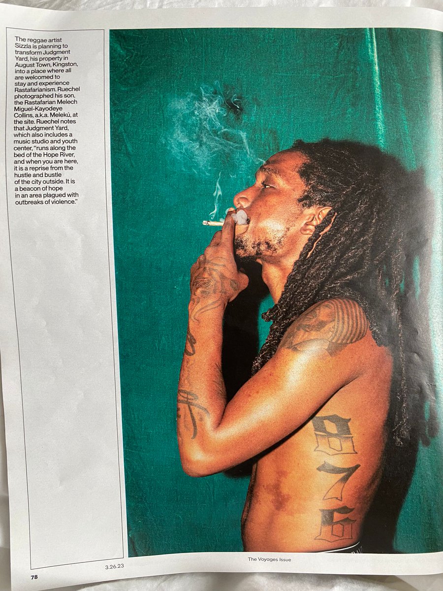 melekumusic's tweet photo. @nytimes magazine pass chru our birthtown.

The Voyage Issues - 3.26.2023 https://t.co/driHOYgoOD