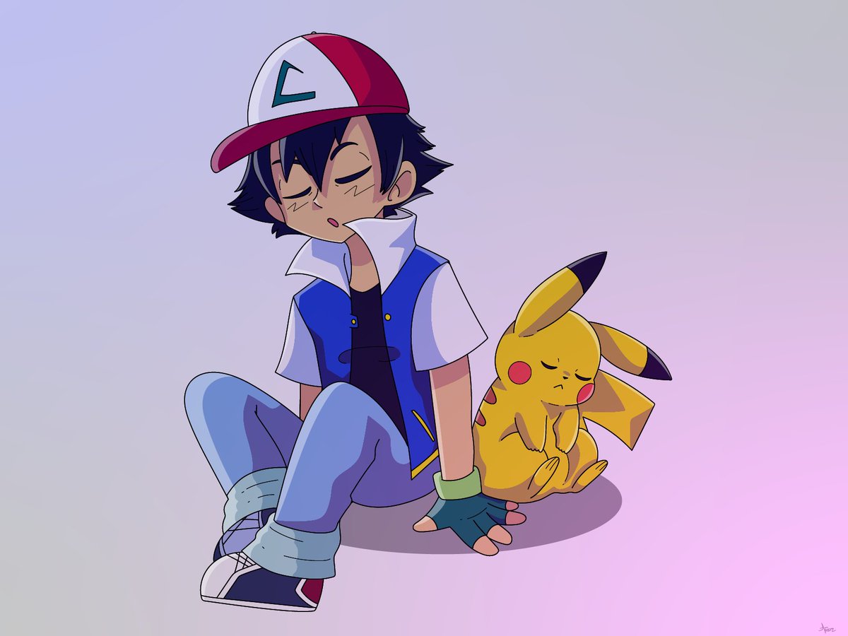AnnaValdezArt's tweet photo. Goodbye Ash Ketchum! I am a huge fan of Pokémon so I feel a little sad that he's going away, but I'm excited for new adventures! (I also haven't really watched since D/P, with Indigo being my favorite!) 

#GoodbyeAsh #AshKetchum #AshAndPikachu #Pikachu #Pokeani #anipoke #Pokemon https://t.co/25n7LkUTv4