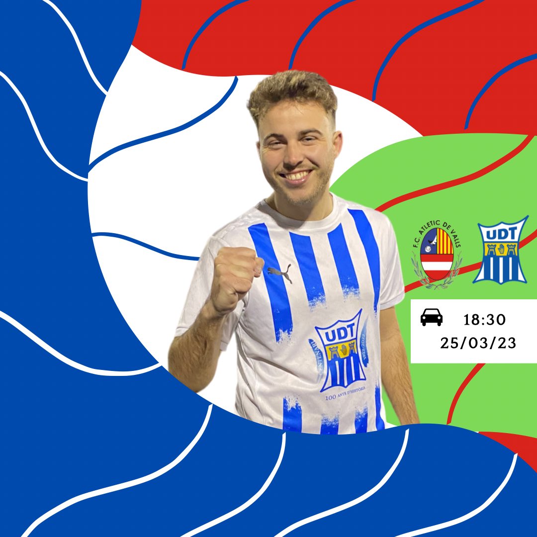 Vida o mort!😬
Partit per seguir en aspiracions a la zona alta de la classificació.🤯
Seguim l'equip fins a Valls!🔜
Som-hi Torre!!🔵⚪️
#torredembarra