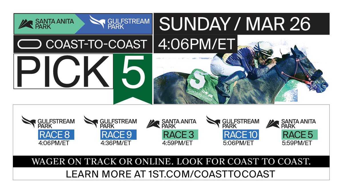 Gulfstream Park on Twitter "RT 1st_racing Here are the Saturday