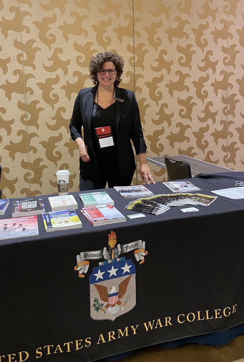 CarrieALee1's tweet photo. Happy to be repping the @ArmyWarCollege at #SMH2023 this weekend! Stop by the exhibit hall and say hello! https://t.co/xDrvyRD0eH