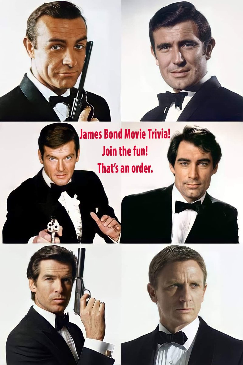 SpyNavigator's tweet photo. James Bond Movie Trivia Game is coming April 1st!  Register to play now!  Lock in your spo on the GOING list!
https://t.co/0wYtXo0XvQ

#JamesBondMovies #JamesBondTrivia  #movietrivia #onlinetrivia #JamesBond  #BondTrivia #jamesbond007 #Trivia  #SpyMovies #spymovietrivia https://t.co/PtiT5mNEGs
