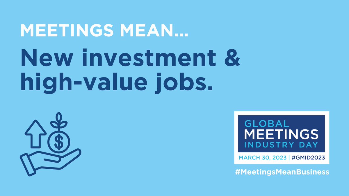 #meetingsmatter now more than ever! Join #MPI #eventprofs on March 30 to celebrate #whenwemeetwechangetheworld #yegevents
eventbrite.ca/e/global-meeti…