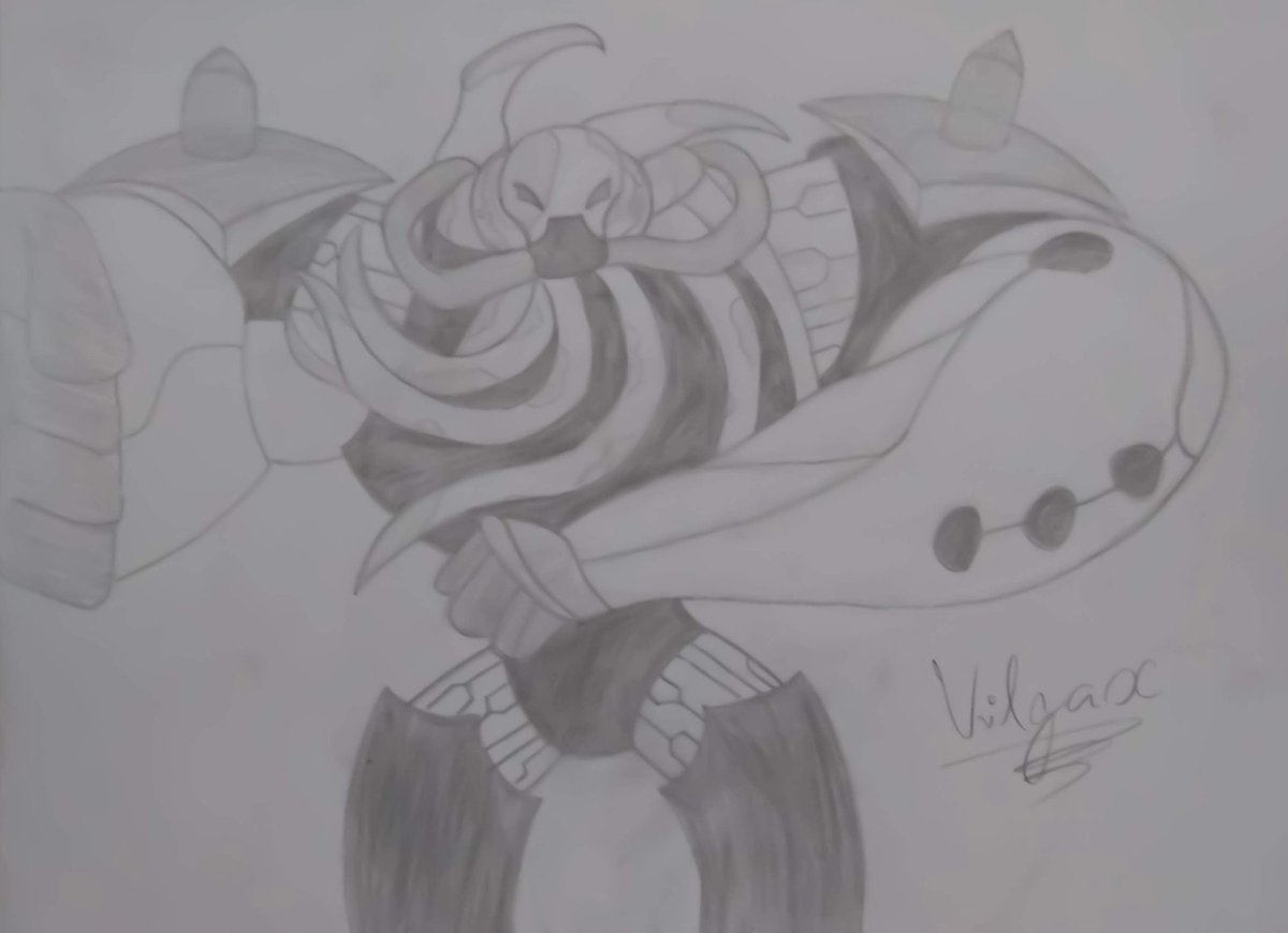 Shock_78's tweet photo. It's the big guy Vilgax #Ben10 #ben10fanart #Vilgax https://t.co/48uz25pU9t